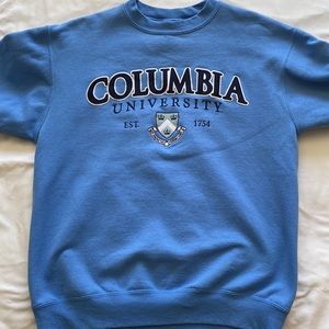 M (unisex) | Columbia University crewneck